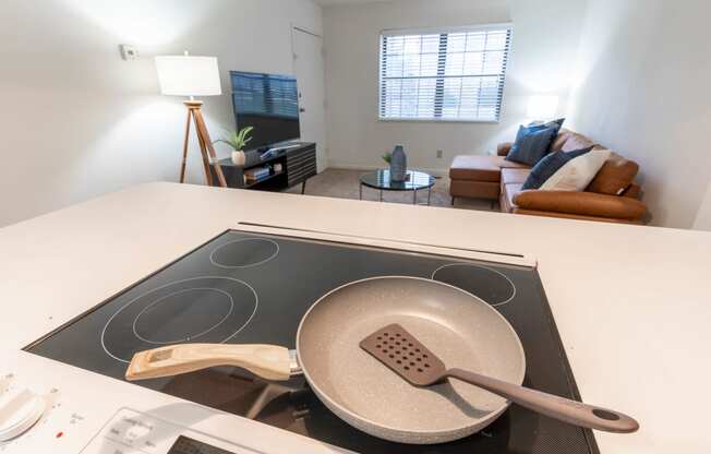 Kitchen Counter at Sandstone Court Apartments, Greenwood, IN, 46142
