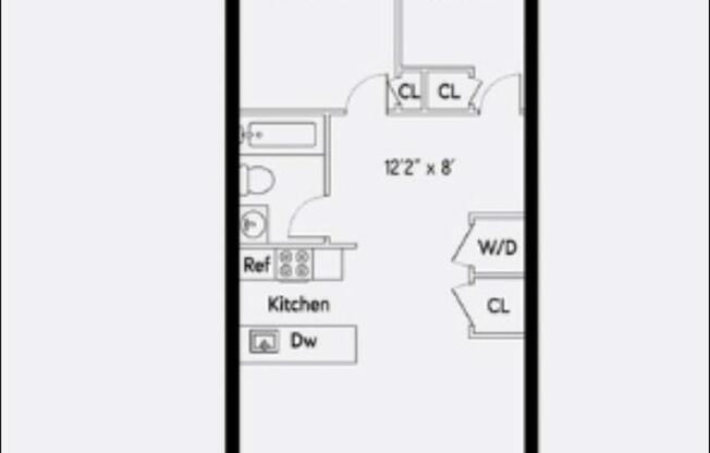 2 beds, 1 bath, 1,000 sqft, $3,200, Unit GARDEN