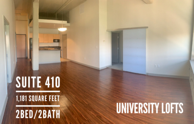 2 beds, 2 baths, 1,181 sqft, $1,800, Unit 410