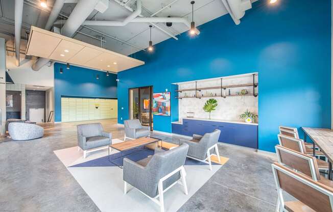 Contemporary Lobby Area at The Baxly, Savannah, 31401