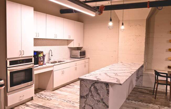 Entertaining kitchen