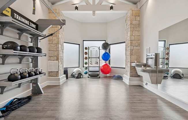 Yoga and spin room - Grand Centennial Apartments