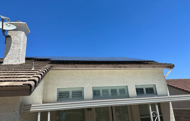 Henderson!!  Solar Panels!! Tankless Hot water Heater!! Small RV Parking!!! Single Story!!!