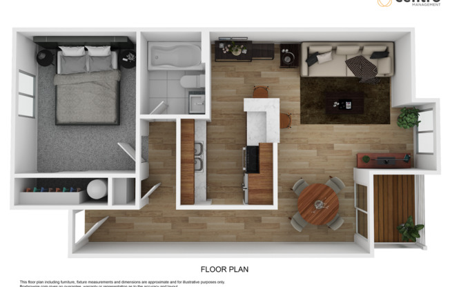 1 bed, 1 bath, 550 sqft, $1,435, Unit A28
