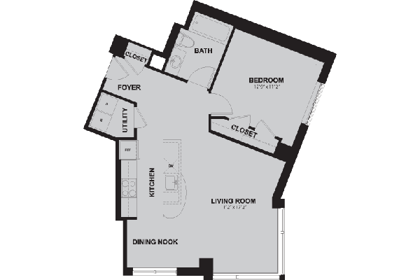 1 bed, 1 bath, 800 sqft, $2,873, Unit 226