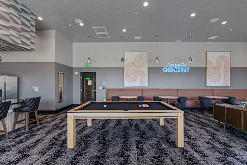 foosball at SevenO2 Main Apartments, Salt Lake City, Utah