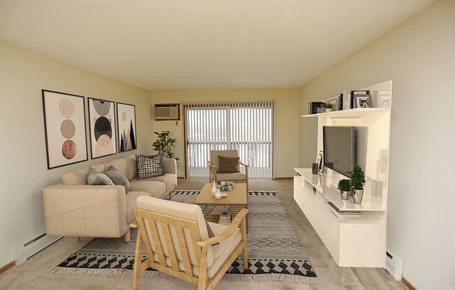 PlymouthPointeApartmentsPlymouthMNNaturallyLitLivingRooms