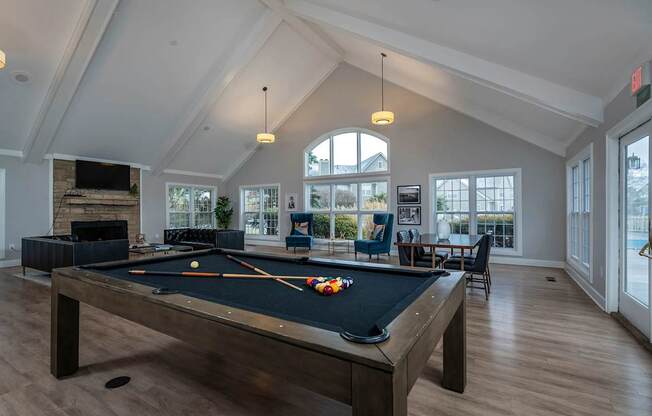 Billiards Table at Camden Place, Dublin, OH 43016