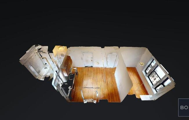 1 bed, 1 bath, $4,100, Unit 53