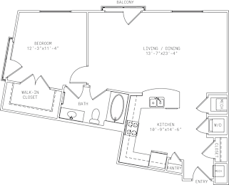 1 bed, 1 bath, 860 sqft, $2,201