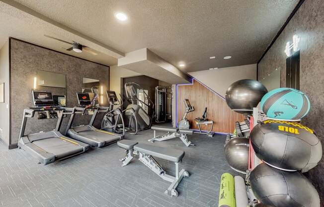 our gym is equipped with state of the art equipment for a cardio workout