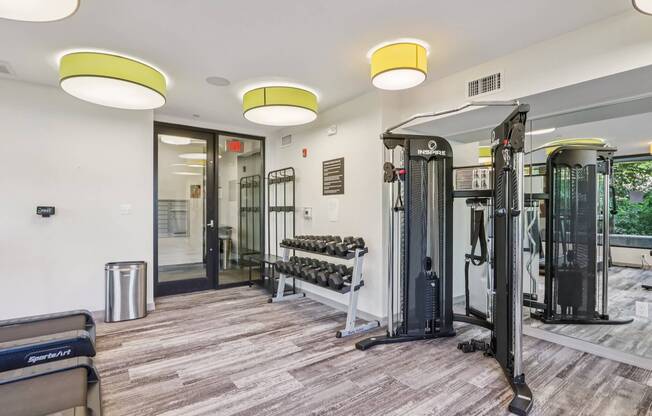 Gym at Park77 Apartments, Cambridge, 02138