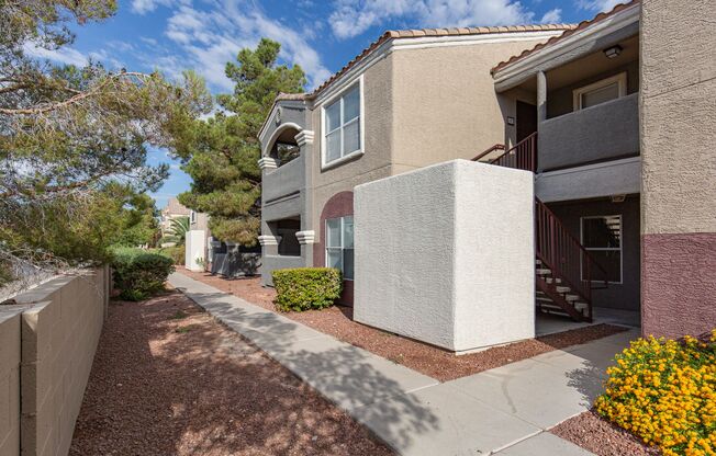 First floor unit in upscale SW community near the Strip