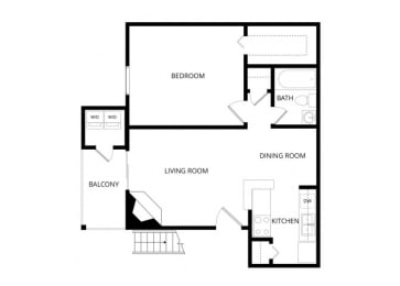 1 bed, 1 bath, 638 sqft, $999