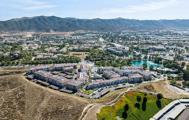 A bird's eye view of Arrive Temecula
