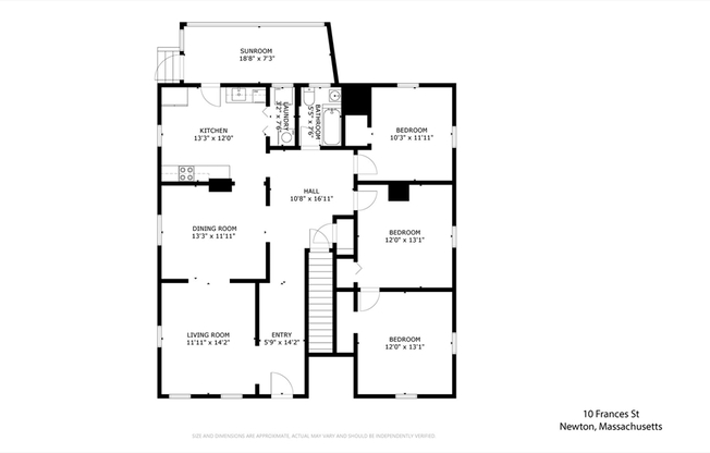 3 beds, 1 bath, 1,552 sqft, $3,500, Unit 10