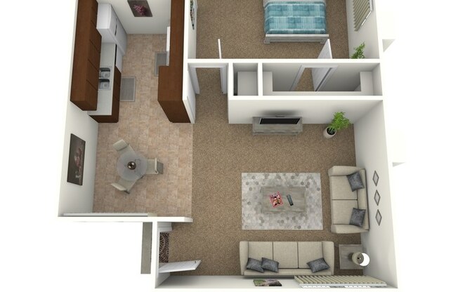 1 bed, 1 bath, 682 sqft, $2,265