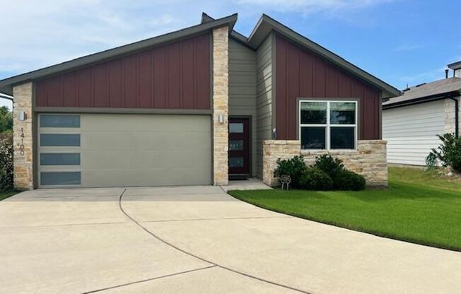 Cantarra Subdivision / Greenbelt / Single Story 4 bedroom / Pflugerville ISD