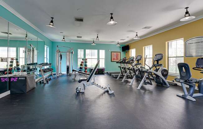 State-Of-The-Art Gym And Spin Studio at Wind Dance, Texas