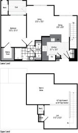 1 bed, 1 bath, 883 sqft, $2,181