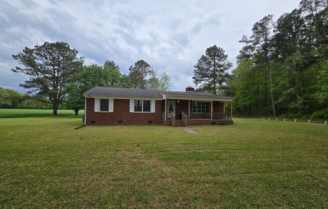 Enjoy Country Living in 3 Bed, 2 Bath, Brick Ranch