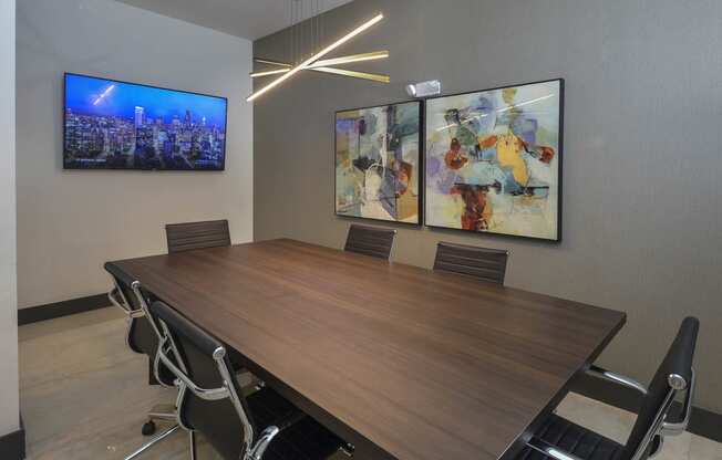 business conference room | District West Gables Apartments in West Miami, Florida