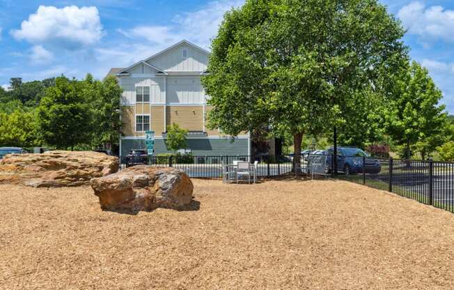 our apartments offer a dog park with a kennel