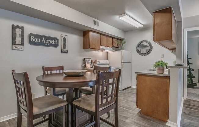 Kitchen & Separate Dining Area