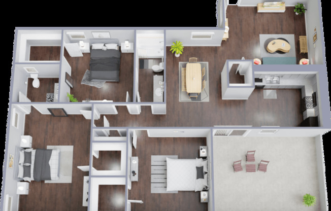 3 beds, 1.5 baths, 1,203 sqft, $1,336