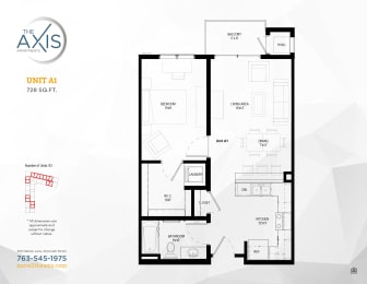 1 bed, 1 bath, 728 sqft, $1,817