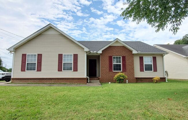 Lovely rental home in Murfreesboro!