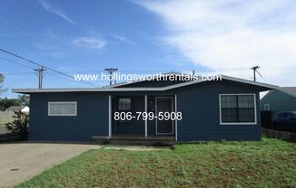 Centrally located 3 Bedroom or 2 bedroom 2 living room Home