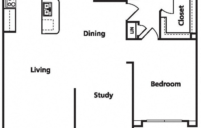 1 bed, 1 bath, $1,913