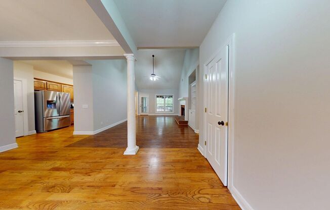 One Level 4 Bedroom Brick Home on N. College St