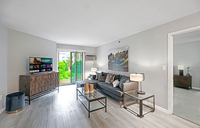 Spacious Living Room at Rivers Edge Apartments, Waukesha, 53186