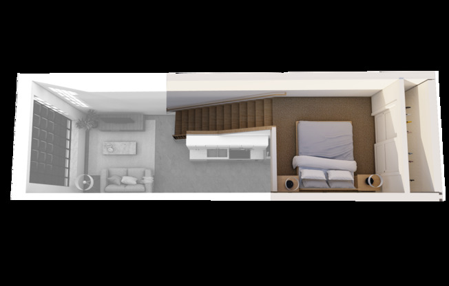 1 bed, 1 bath, 528 sqft, $1,395, Unit Apartment #110