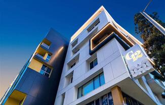 G12 Apartments Exterior Building Looking Up