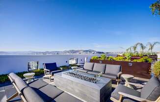 Unobstructed city views at Vance in San Francisco, CA.