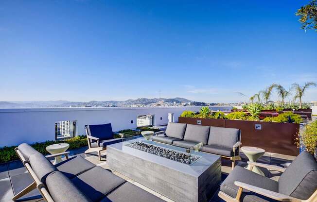 Unobstructed city views at Vance in San Francisco, CA.