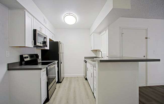 Northerly Apartments One Bedroom Kitchen Area Layout