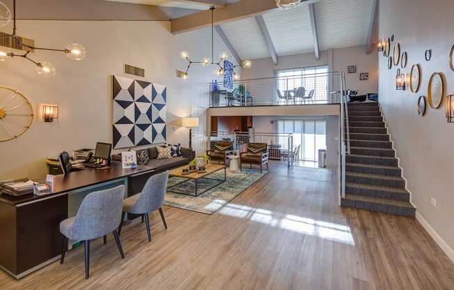 Leasing Office With Clubhouse at Monaco Lakes, Denver