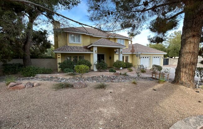 Beautiful 4-Bedroom, 3-Bathroom Home in Tucson Trails near Summerlin, Las Vegas.