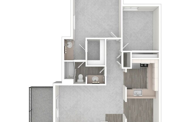 2 beds, 1 bath, 975 sqft, $2,010