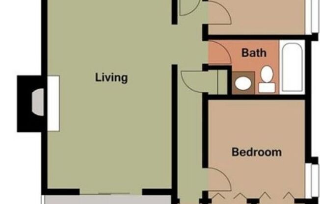 3 beds, 2 baths, 1,317 sqft, $1,519, Unit 7517-10