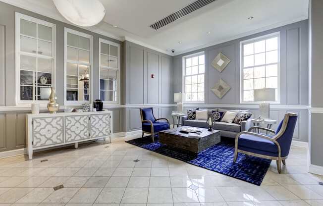 Lobby Area at Clayborne Apartments, Alexandria