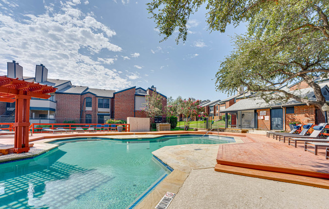 our apartments at the district feature a swimming pool