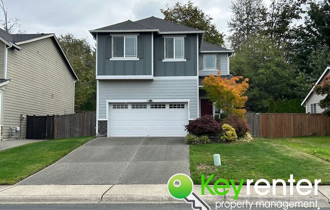 Captivating Puyallup Multi-level 4Bed/2.5Bath House