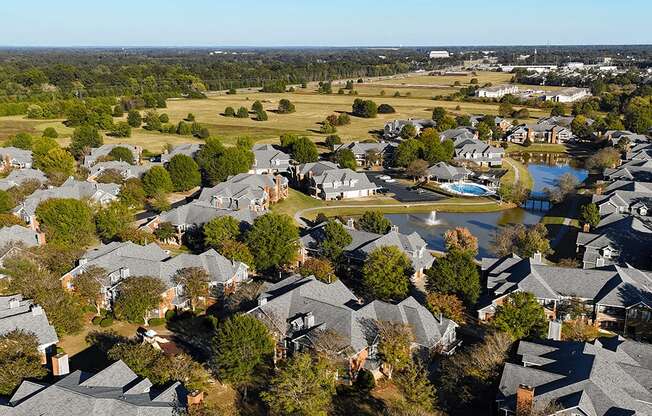 apartment complex neighborhood in Montgomery