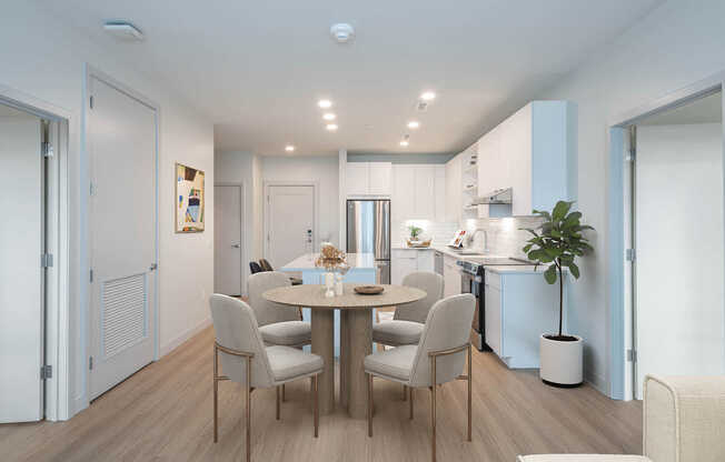 Living Room with Hard Surface Flooring