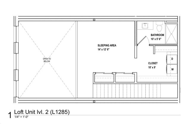 1 bed, 1.5 baths, 941 sqft, $1,795, Unit 222 - L1285 LOFT